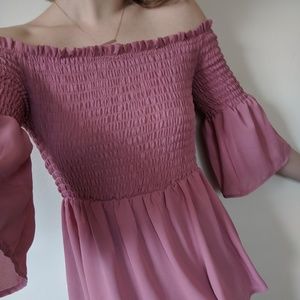 Off the shoulder top